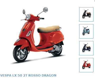 2010 Vespa LX50 2T