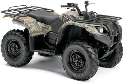 2010 Yamaha Kodiak 450 Camo AP HD