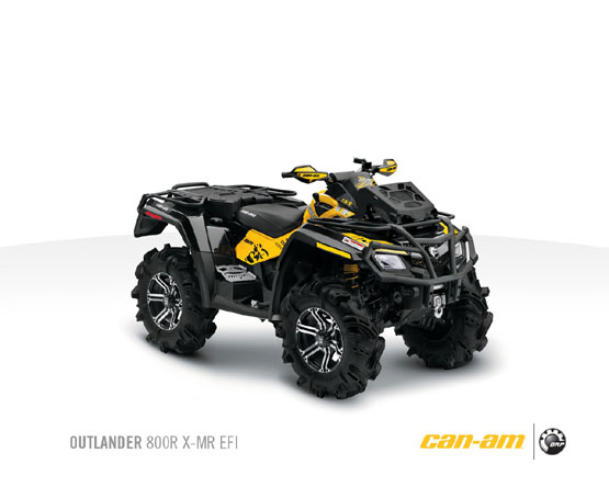 2011 Can-Am Outlander 800R X MR