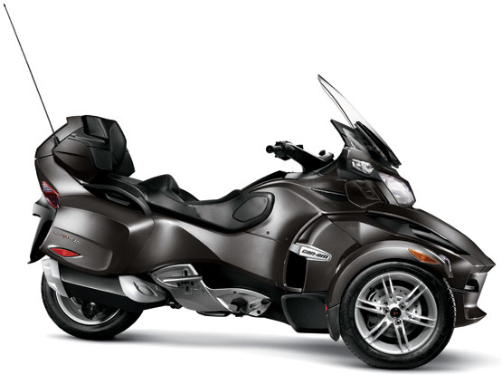 2011 Can-Am Spyder RT Audio and Convenience