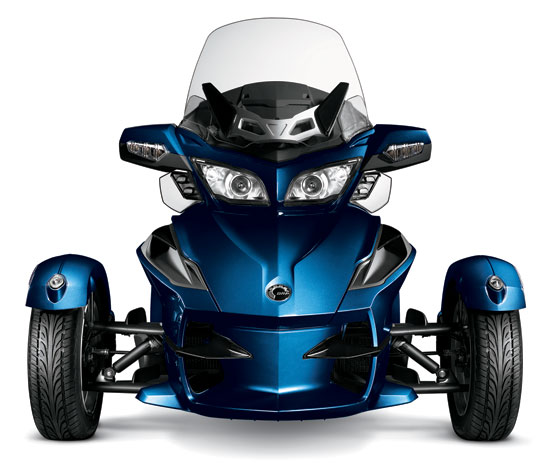 2011 Can-Am Spyder RT Audio and Convenience