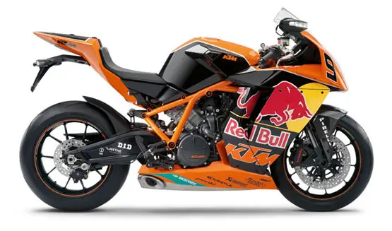 2011 KTM 1190 RC8R Red Bull Limited Edition