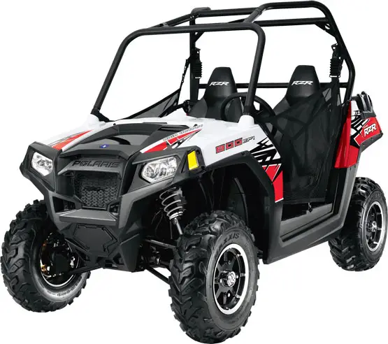 2011 Polaris Ranger RZR 800 Indy Red/White LE