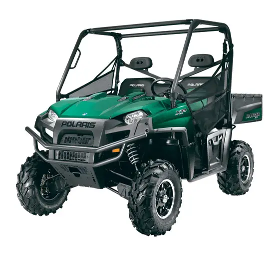 2011 Polaris Ranger XP 800 Northwoods Green LE
