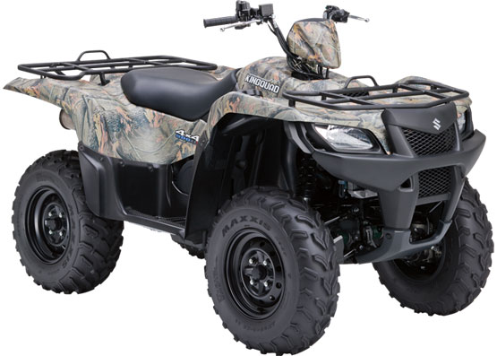 2011 Suzuki KingQuad 500AXi Power Steering Camo