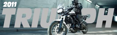 New 2011 Triumph Tiger 800, 800XC, 675R, 675SE, Speed Triple, Sprint GT, Speedmaster, Thunderbird Storm, America and more