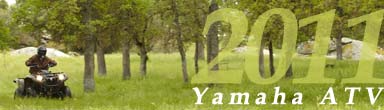 2011 Yamaha ATV and Quad models