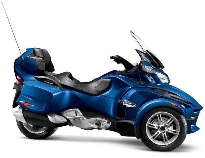 2012 Can-Am Spyder RT Audio and Convenience