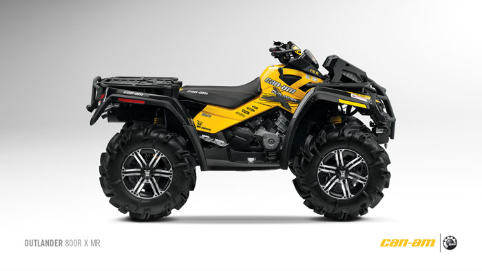 2012 Can-Am Outlander 800R X mr