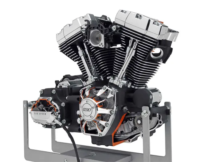 2012 Harley-Davidson Twin Cam 103 V-Twin Engine 