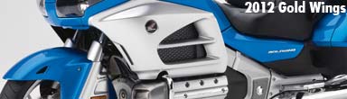 Four New 2012 Honda Gold Wings!