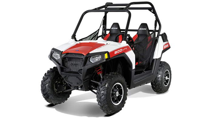 2012 Polaris Ranger RZR 800 White Lightning/Red LE