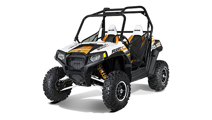 2012 Polaris Ranger RZR S 800 White/Orange Madness LE