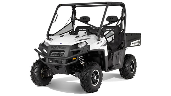 2012 Polaris Ranger XP 800 Pearl White LE