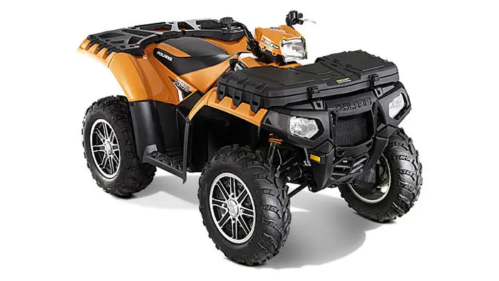2012 Polaris Sportsman XP 850 HO EPS Orange Madness LE