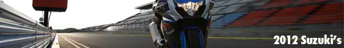 Here come 27 new 2012 Suzuki Motorbikes and Scooters!