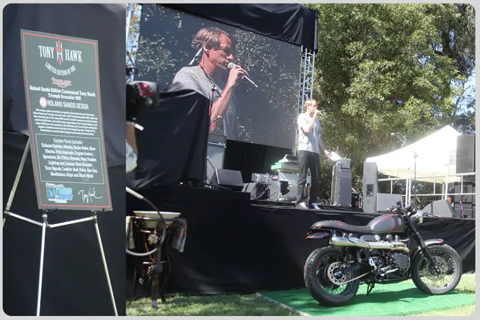 2012 Triumph Scrambler Tony Hawk Special 