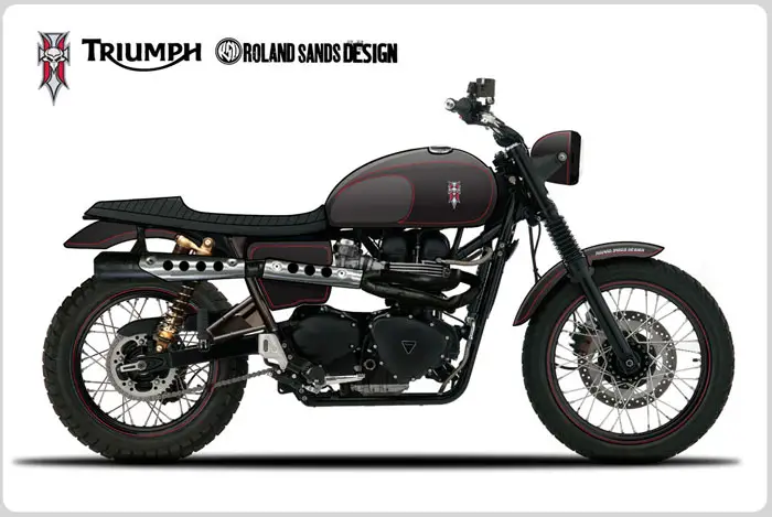 2012 Triumph Scrambler Tony Hawk Special 