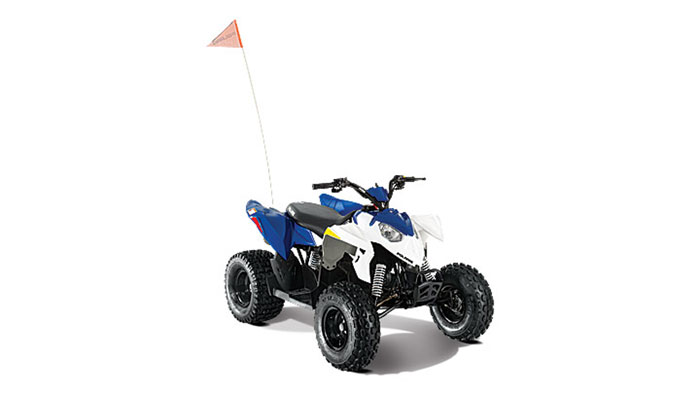 2013 Polaris Outlaw 90 Boardwalk Blue/White
