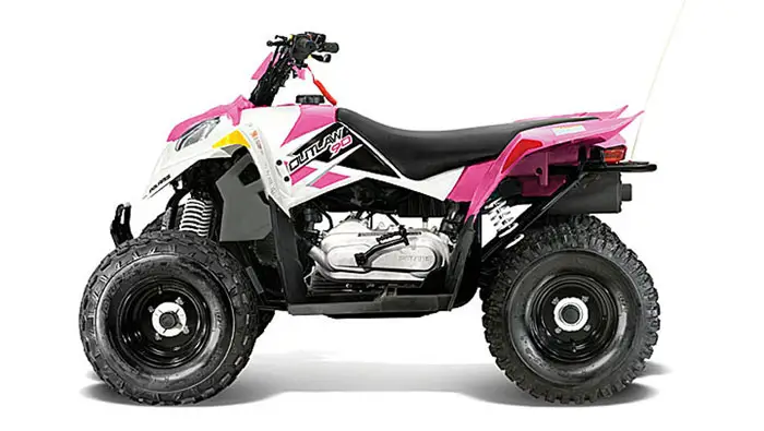2013 Polaris Outlaw 90 Pink LE