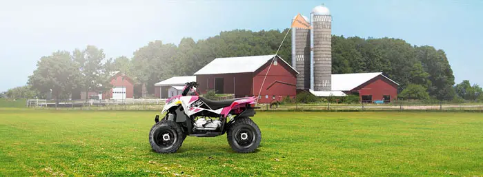 2013 Polaris Outlaw 90 Pink LE