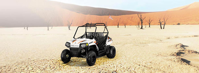 2013 Polaris RZR170 White