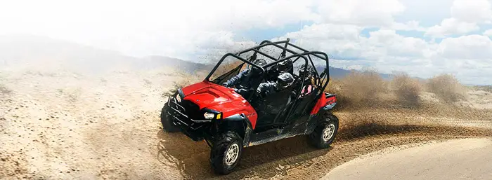 2013 Polaris RZR4 800 Indy Red