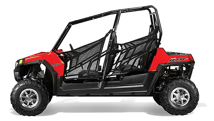 2013 Polaris RZR4 800 Indy Red