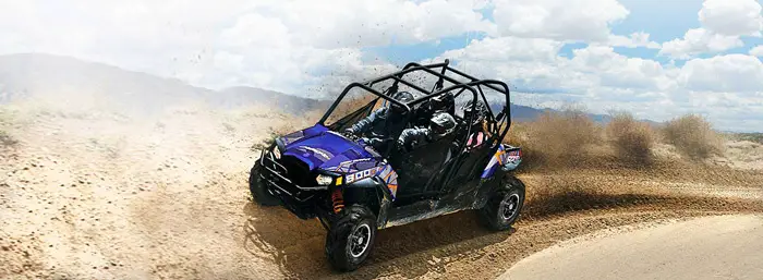 2013 Polaris RZR4 800 EPS Blue Fire/Orange LE