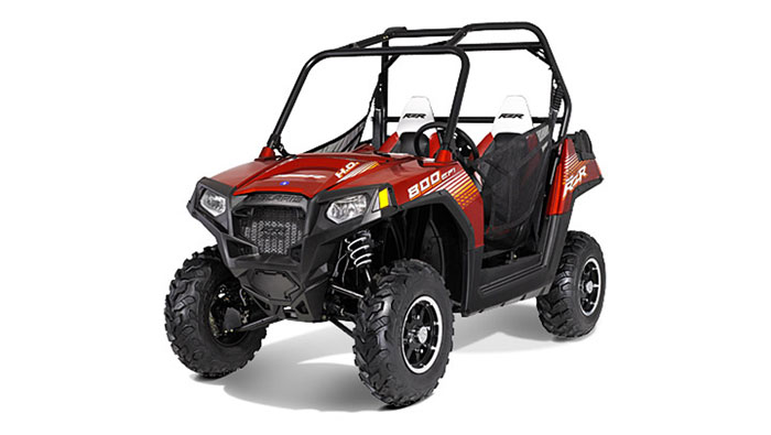 2013 Polaris RZR800 Sunset Red LE