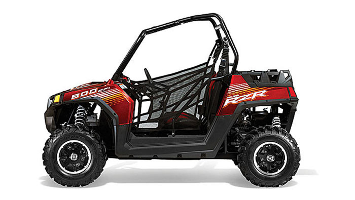 2013 Polaris RZR800 Sunset Red LE