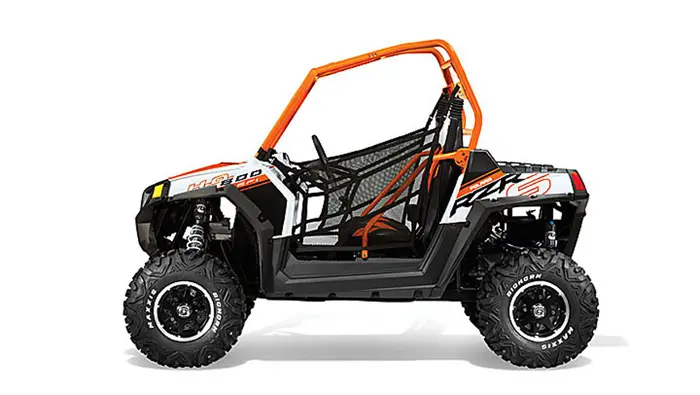 2013 Polaris RZRS 800 Orange / White LE