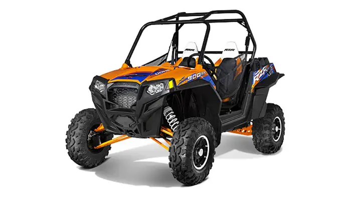 2013 Polaris RZR XP900 EPS Orange Madness/Blue LE