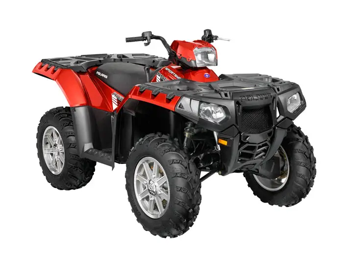 2013 Polaris Sportsman 550 EPS Sunset Red