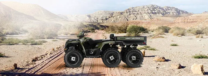 2013 Polaris Sportsman Big Boss 6x6 800 Sage Green