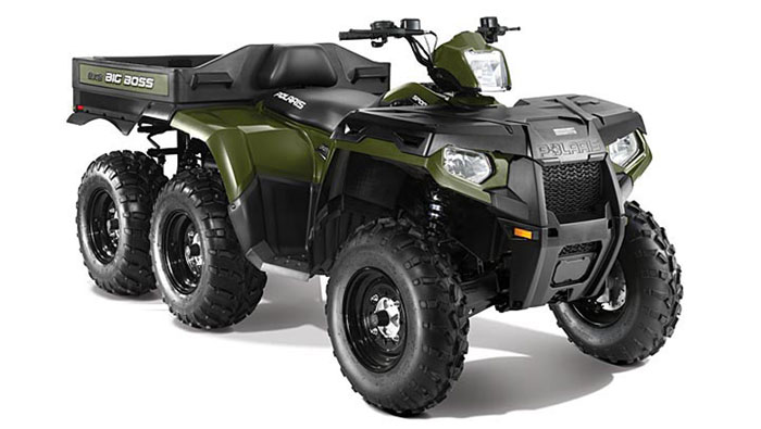 2013 Polaris Sportsman Big Boss 6x6 800 Sage Green