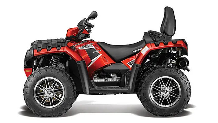 2013 Polaris Sportsman Touring 850 HO EPS Sunset Red LE
