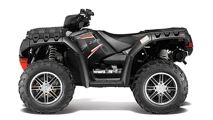 2013 Polaris Sportsman XP850 HO EPS Black Stealth LE
