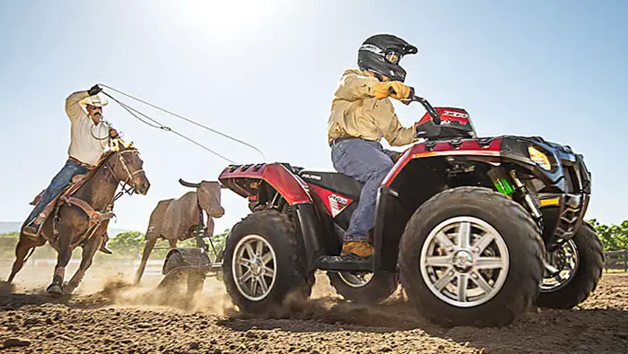 2013 Polaris Sportsman XP850 HO EPS Sunset Red
