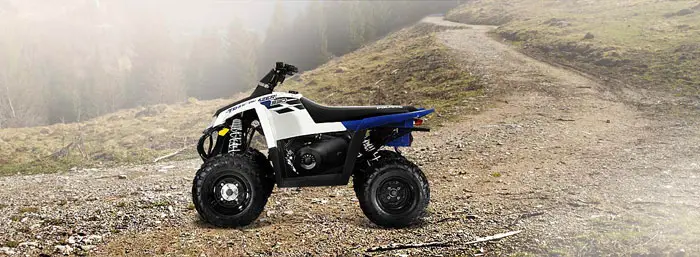2013 Polaris Trail Blazer 330 Boardwalk Blue/White