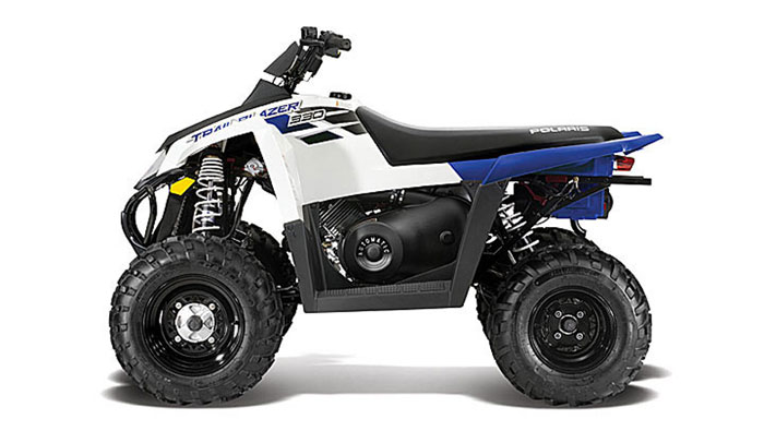 2013 Polaris Trail Blazer 330 Boardwalk Blue/White