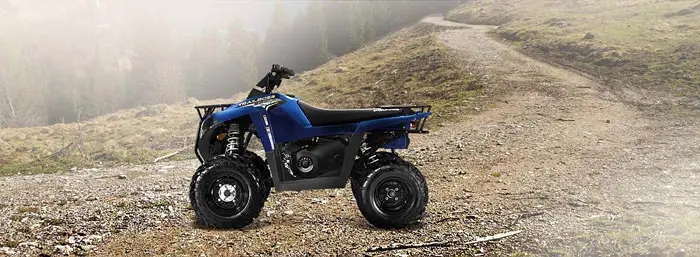 2013 Polaris Trail Boss 330 Boardwalk Blue