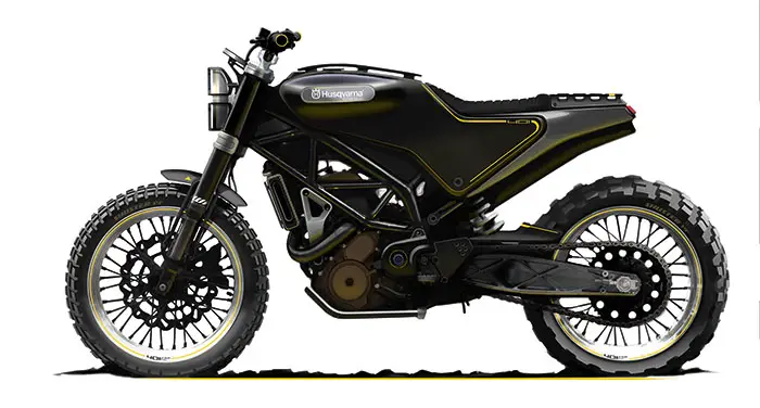 2015 Husqvarna 401 Svartpilen Concept