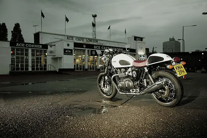 2015 Triumph Thruxton Ace Cafe SE 