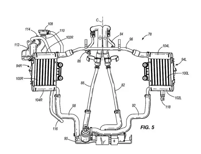 2011 Harley-Davidson Water Cooled Engine US Patent