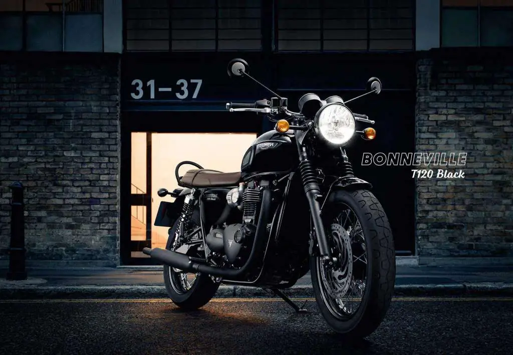 2018 Triumph Bonneville T120 Black