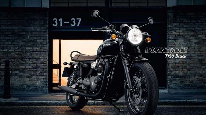 2018 Triumph Bonneville T120 Black
