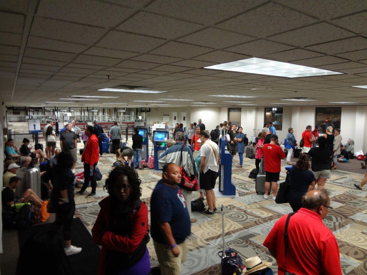 Nashville Airport. Secure Holding Location