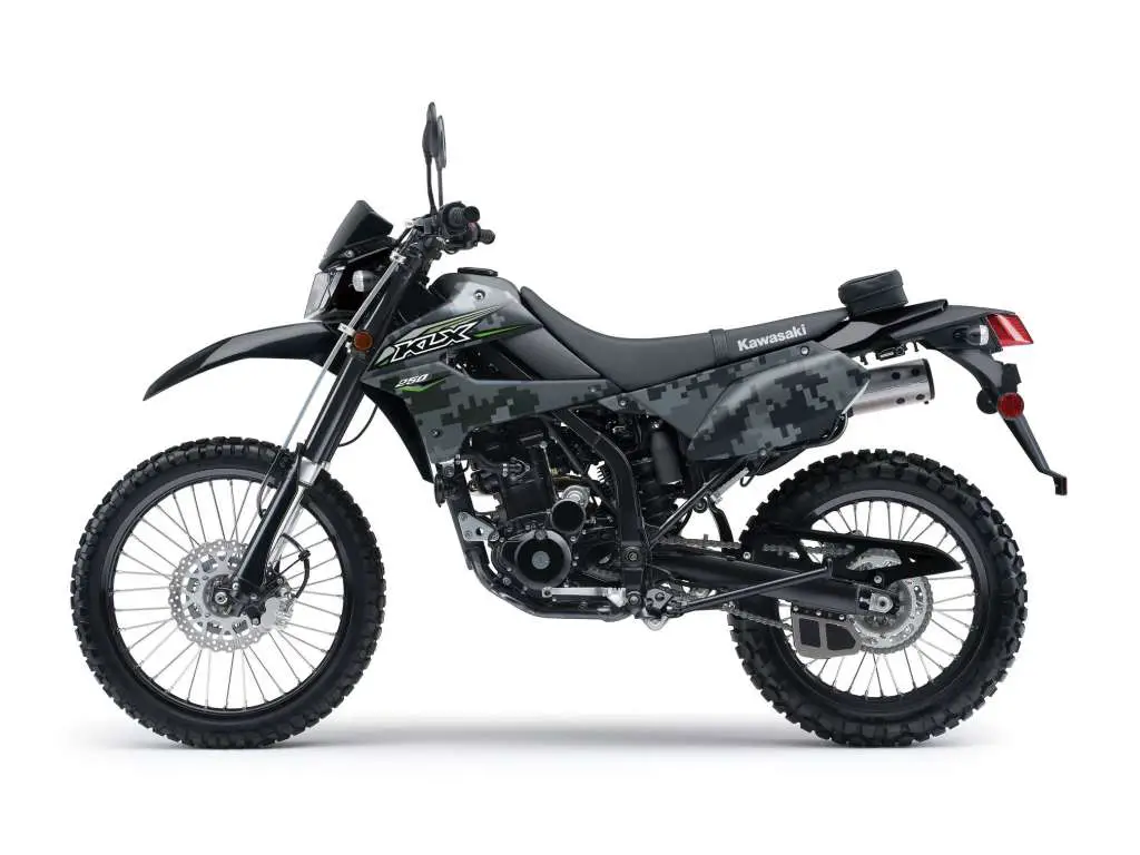 2018 Kawasaki KLX250S Camo