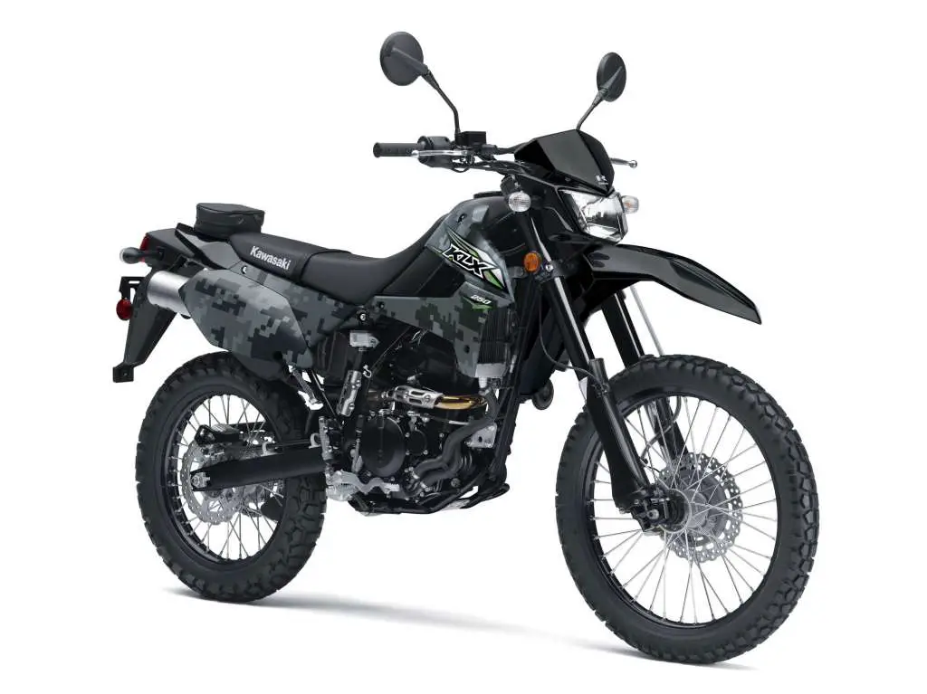 2018 Kawasaki KLX250S Camo